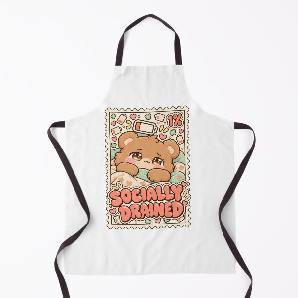 Item preview, Socially drained designed and sold by WhimsyPeachCo.