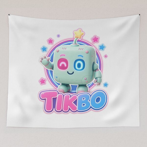 Item preview, Tikbo Cute Robot Neon Cartoon Kids Design designed and sold by FlexLumiTikbo.