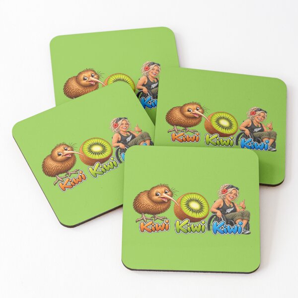 Item preview, The Three Kiwis — Pākehā  Woman in Wheelchair designed and sold by kornkobart.
