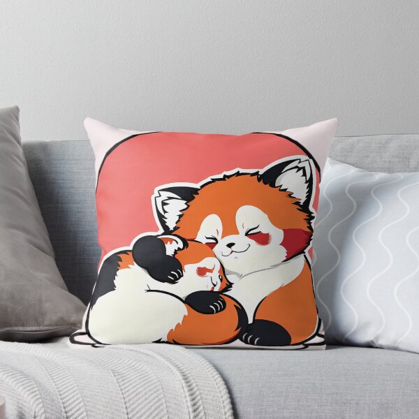 Item preview, Two Cute Sleeping Red Pandas Hugging designed and sold by Alldesign10.