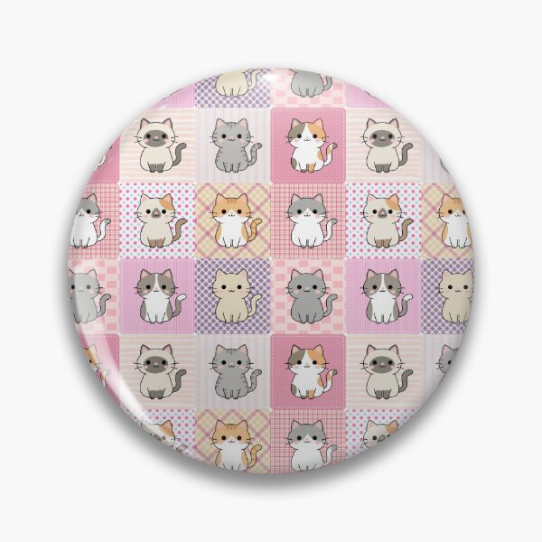 Item preview, Kawaii Patchwork Cats designed and sold by Foximsy.