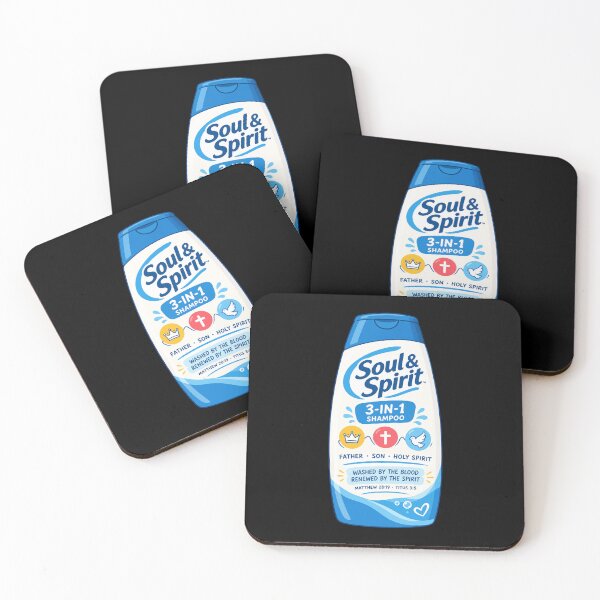 Item preview, Soul & Spirit 3 in 1 Shampoo - Matthew 28:19 - Titus 3:5 designed and sold by plushism.
