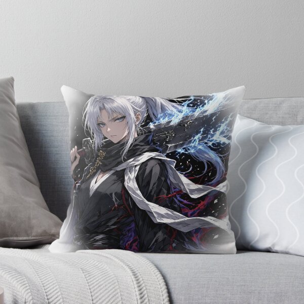 Item preview, Silver Cleaver Swordswoman Anime All Over Print designed and sold by Tomasz Raszka.