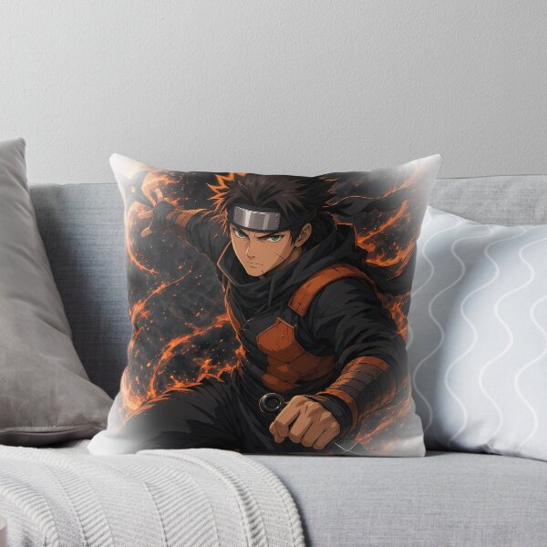 Item preview, Ember Ninja Shuriken Strike Anime All Over Print designed and sold by Tomasz Raszka.