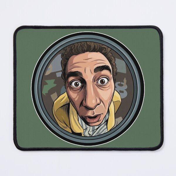 Item preview, Kramer in the Reverse Peephole designed and sold by Deviant Logic Design.