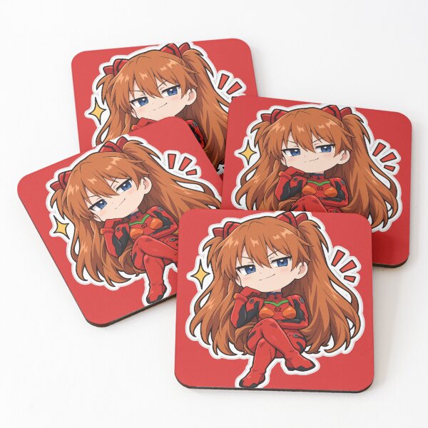 Item preview, Chibi Asuka Langley Soryu Evangelion Smug designed and sold by Zashia.