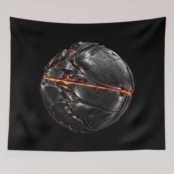Item preview, Core Breach - Dark Industrial Sci-Fi Sphere designed and sold by Pocket Mood Studio.