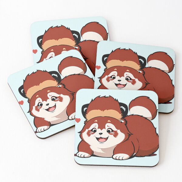 Item preview, Cute Playful Red Panda Crawling Happy designed and sold by Alldesign10.
