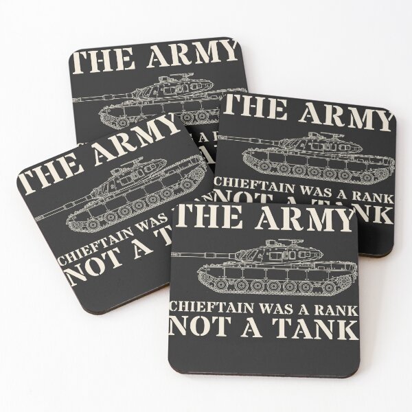 Item preview, Chieftain Was a Rank Not a Tank - Tankie Humour designed and sold by ERVDesignsUK.