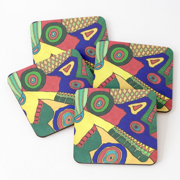 Item preview, Wolfish Abstraction designed and sold by LesenArt.