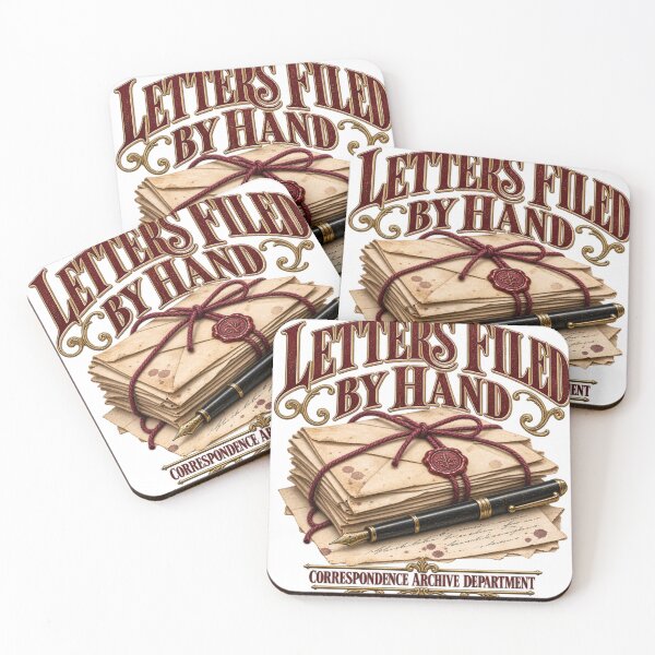 Item preview, Letters Filed by Hand – Realistic Vintage Correspondence Archive designed and sold by Golden Era Studio.