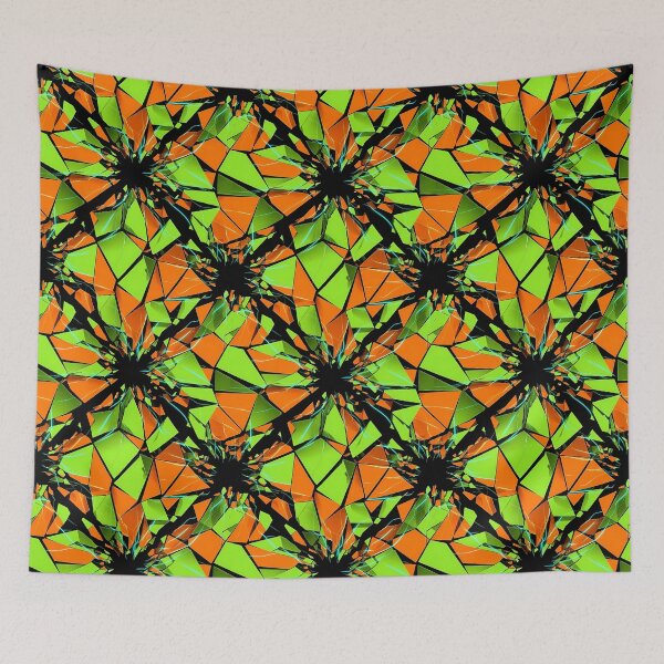 Item preview, Abstract Modern Neon Geometric Seamless Pattern 01 designed and sold by The Design Asset Station.
