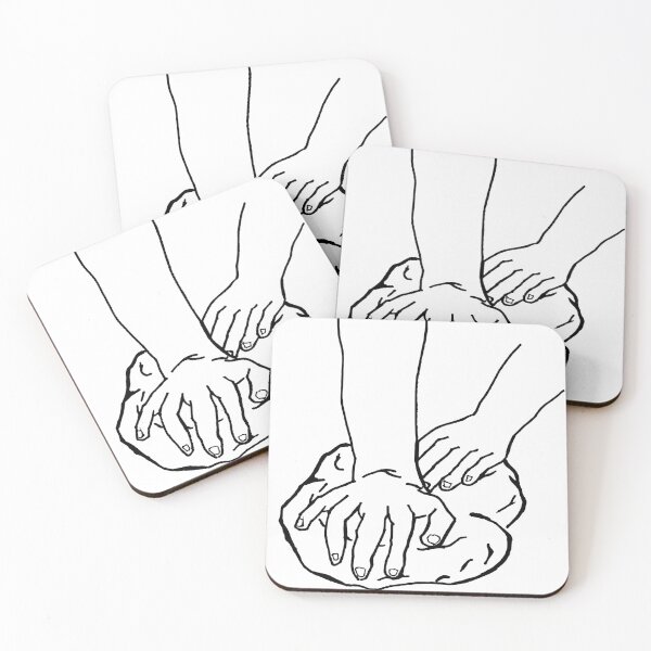 Item preview, The Kneading Ritual | Hand Kneading Dough designed and sold by BarnBurns.