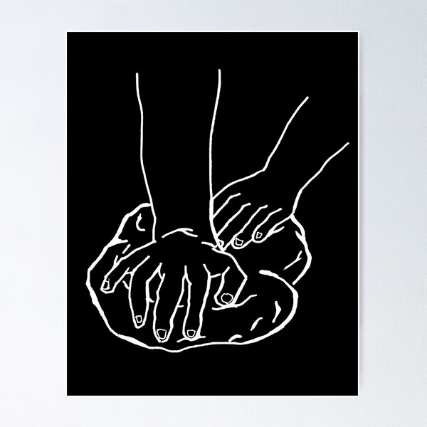Item preview, The Kneading Ritual | Hand Kneading Dough - Dark Version designed and sold by BarnBurns.
