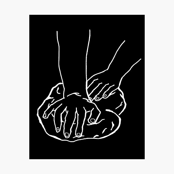 Item preview, The Kneading Ritual | Hand Kneading Dough - Dark Version designed and sold by BarnBurns.