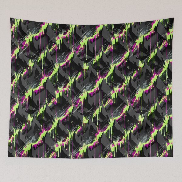 Item preview, Vibrant Street Art Brushstroke Urban Design 02 designed and sold by The Design Asset Station.