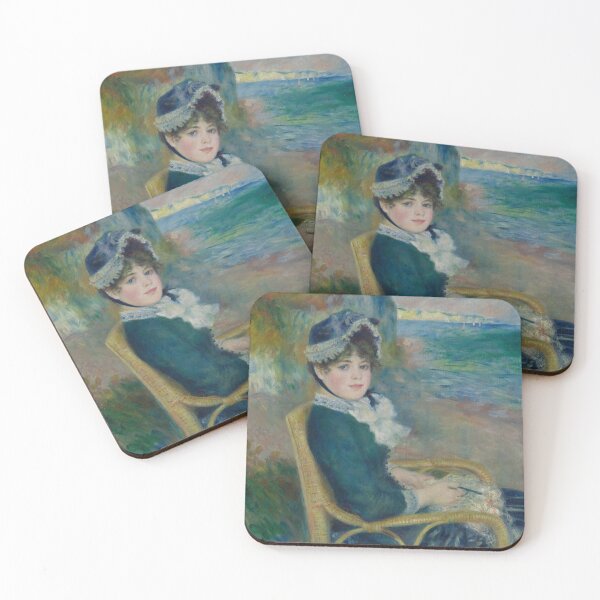 Item preview, By the Seashore – Renoir Print designed and sold by MartinPA.