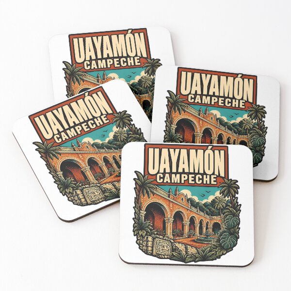 Item preview, Uayamon Campeche Vintage Travel Tourism designed and sold by TravelersGems.