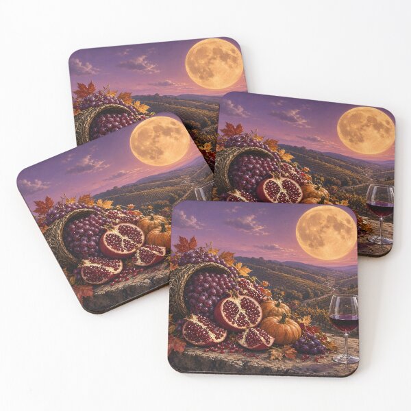 Item preview, Harvest Moon Gratitude Vineyard Feast designed and sold by SublimeMusings.