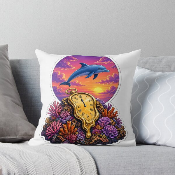 Item preview, Melting Time Over the Coral Reef designed and sold by SublimeMusings.