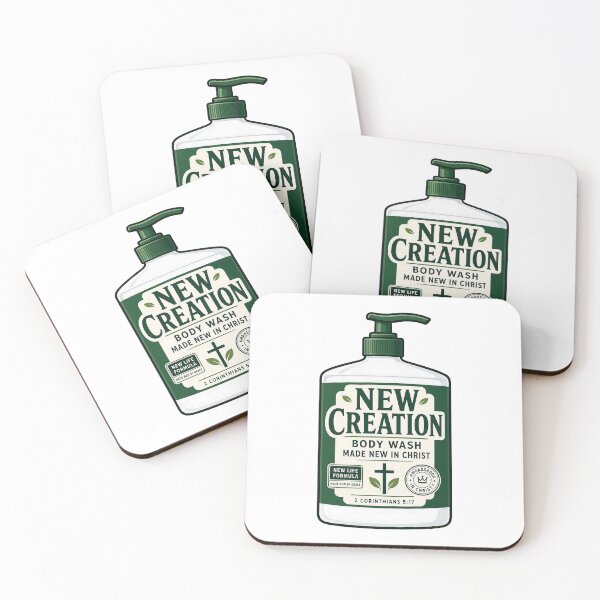 Item preview, New Creation Body Wash New Life Formula - 2 Corinthians 5:17 designed and sold by plushism.