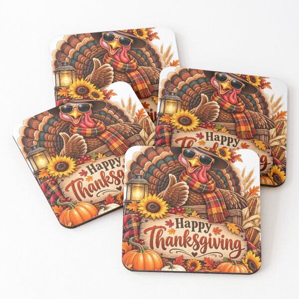 Item preview, Cool Thanksgiving Turkey Vintage Farmhouse Autumn Graphic designed and sold by aestheticguru.