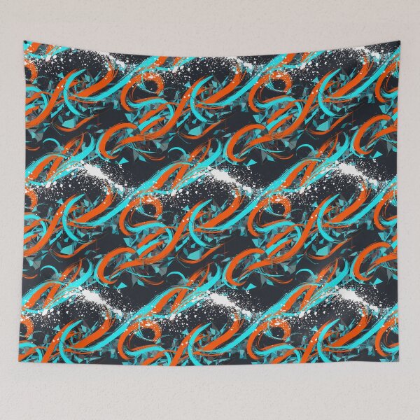 Item preview, Abstract Modern Neon Geometric Seamless Pattern 03 designed and sold by The Design Asset Station.