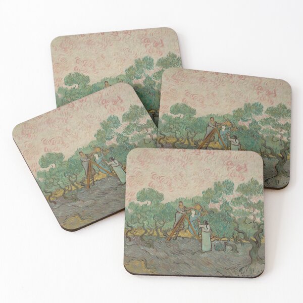 Item preview, Women Picking Olives – Van Gogh Print designed and sold by MartinPA.