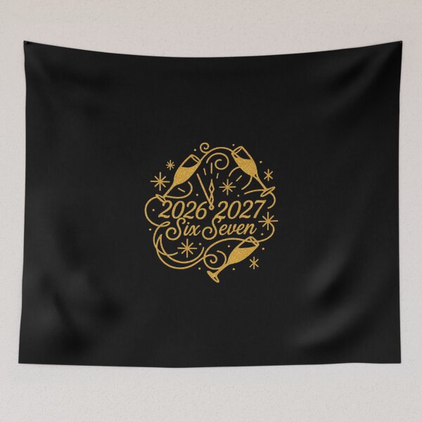 Item preview, Minimalist Line Art Six Seven new year designed and sold by nvrprooo.