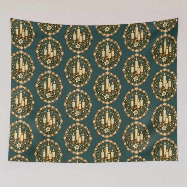 Item preview, Seasonal Candlelight Vintage-Inspired designed and sold by taiche.