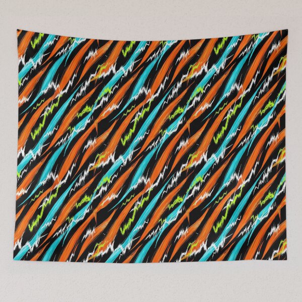 Item preview, Vibrant Street Art Brushstroke Urban Design 06 designed and sold by The Design Asset Station.