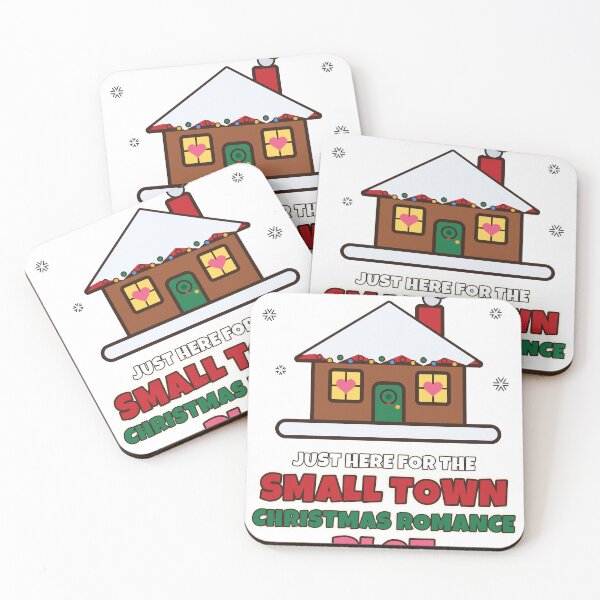 Item preview, Just Here For The Small Town Christmas Romance Plot Funny Holiday Movie designed and sold by Bornprints.
