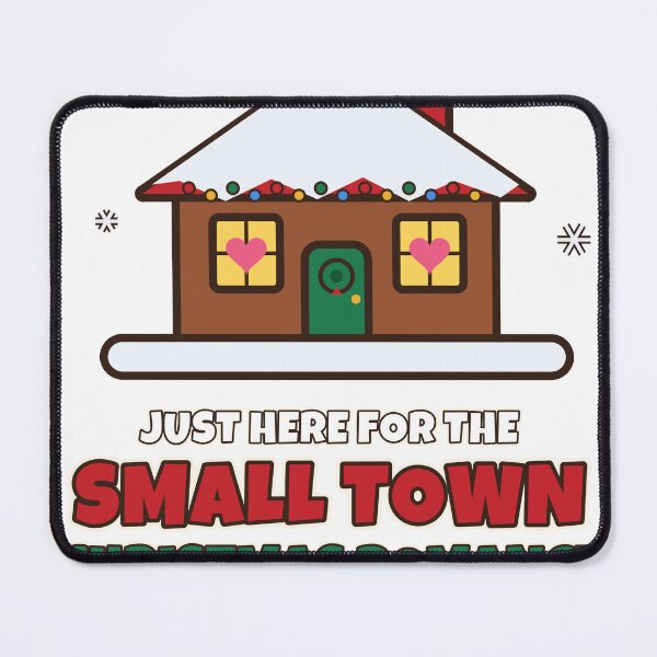 Item preview, Just Here For The Small Town Christmas Romance Plot Funny Holiday Movie designed and sold by Bornprints.