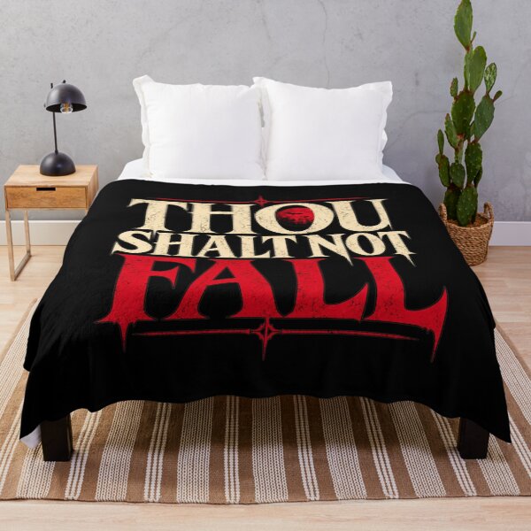 Item preview, Thou Shalt Not Fall Vintage Vampire Quote Graphic designed and sold by TMTD Productions.
