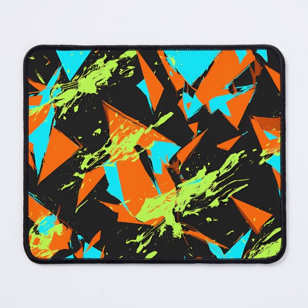 Item preview, Abstract Modern Neon Geometric Seamless Pattern 07 designed and sold by The Design Asset Station.