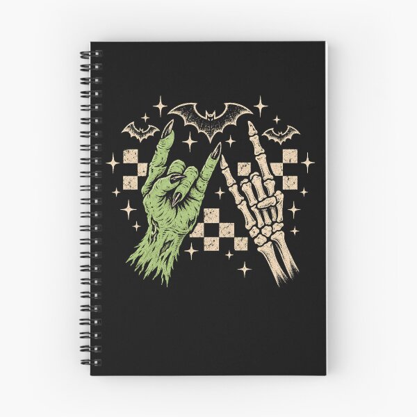 Item preview, Retro Zombie Skeleton Rock On Halloween designed and sold by Moizento.