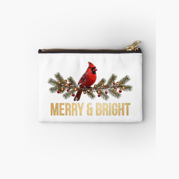 Item preview, Merry & Bright Christmas Cardinal with String Lights designed and sold by Nusrat002.