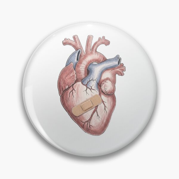 Item preview, Patched Up Heart designed and sold by DoodleDodo.