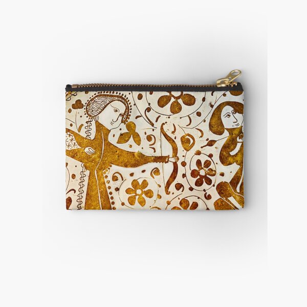 Item preview, Medieval ceramic painting of a woman hunting designed and sold by roflinn.