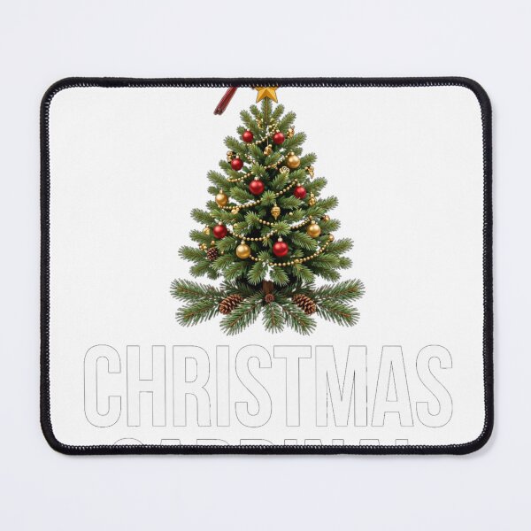 Item preview, Christmas Cardinal on Christmas Tree — Red Bird Holiday Design designed and sold by Nusrat002.