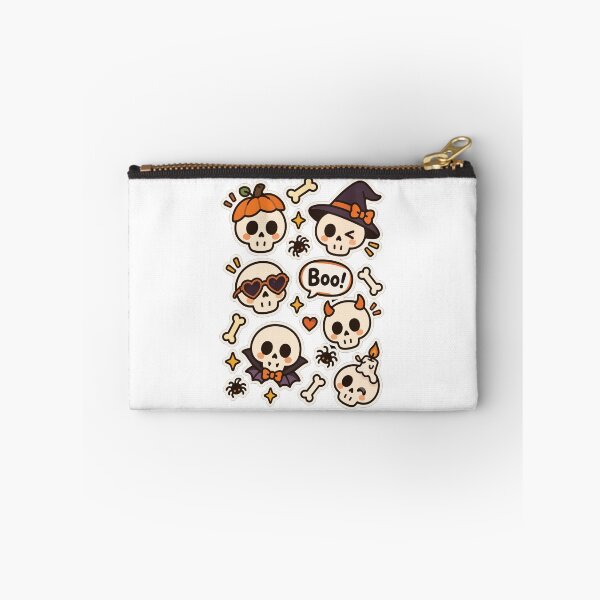 Item preview, Cute Skull Halloween Sticker designed and sold by oganespegenh.