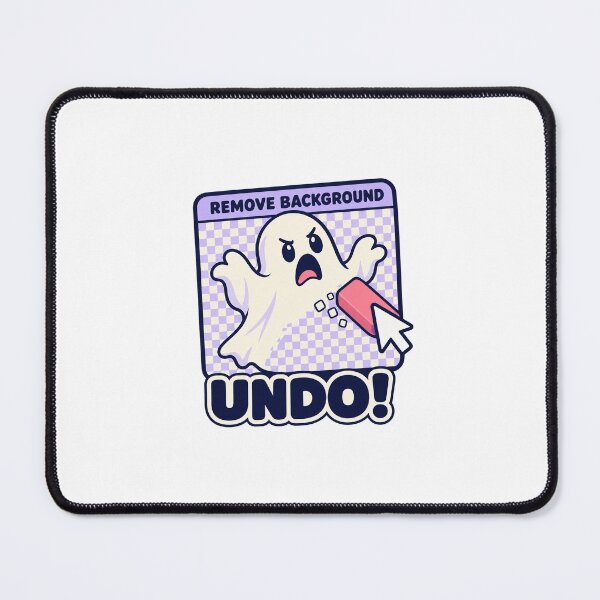 Item preview, Undo! - Ghost vs Background Remover designed and sold by angnar97.