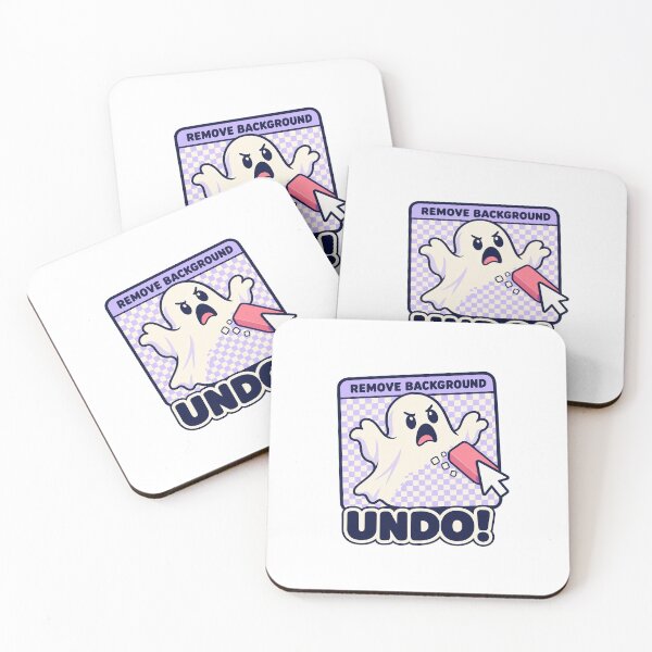 Item preview, Undo! - Ghost vs Background Remover designed and sold by angnar97.