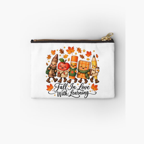 Item preview, Cute Autumn School Supplies Characters designed and sold by anapldv.