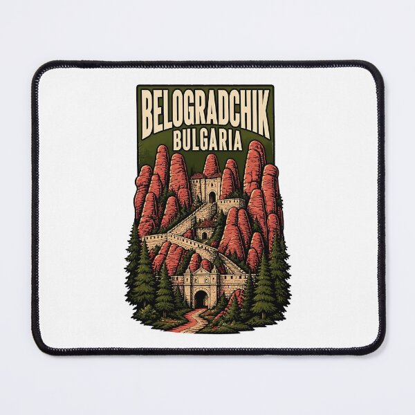 Item preview, Belogradchik Bulgaria Vintage Travel Tourism designed and sold by TravelersGems.