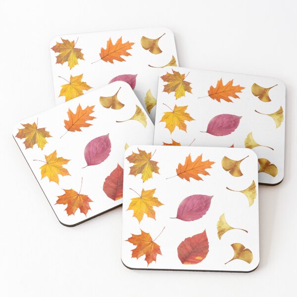Item preview, Autumn leaves sticker set designed and sold by CovenAndCo.