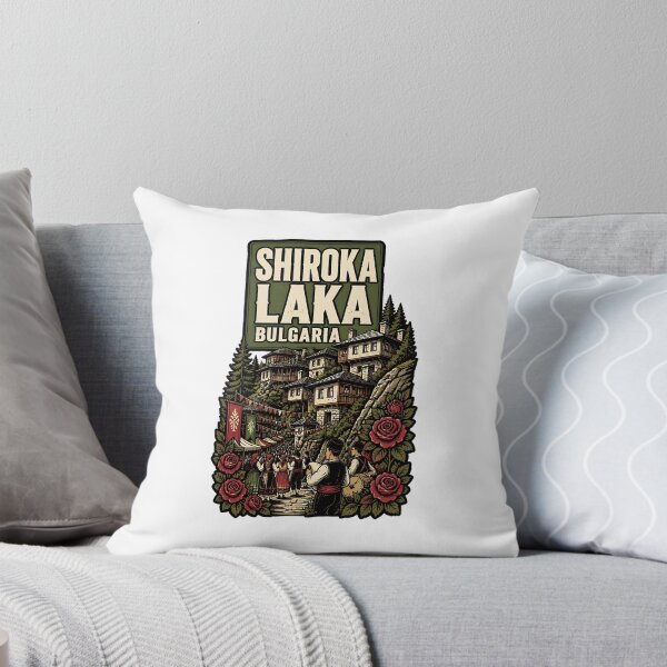 Item preview, Shiroka Laka Bulgaria Vintage Travel Tourism designed and sold by TravelersGems.
