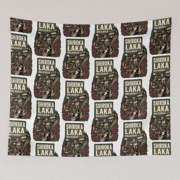 Item preview, Shiroka Laka Bulgaria Vintage Travel Tourism designed and sold by TravelersGems.