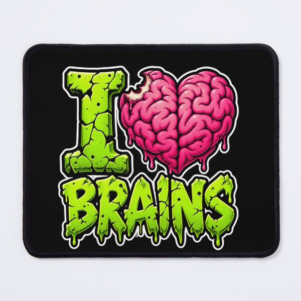 Item preview, Zombie Brains Pink Brain Horror designed and sold by anapldv.
