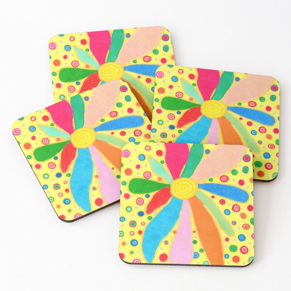 Item preview, Happy Flower designed and sold by LesenArt.